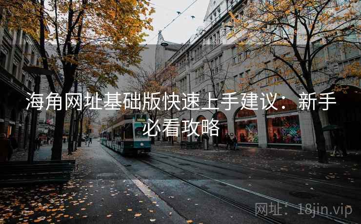 海角网址基础版快速上手建议：新手必看攻略