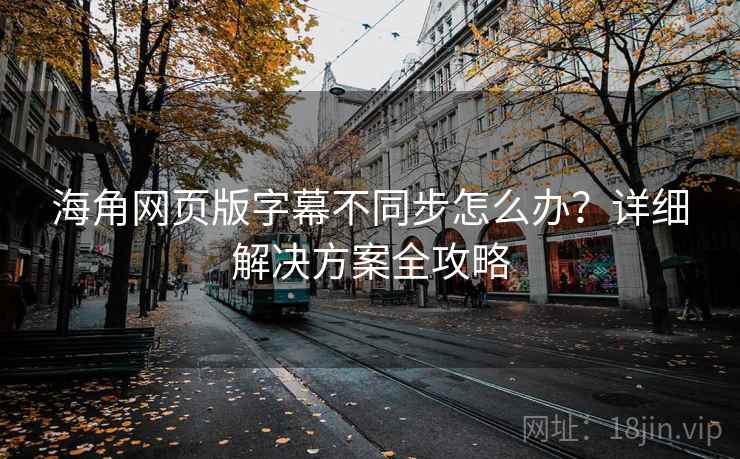 海角网页版字幕不同步怎么办？详细解决方案全攻略