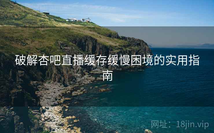 破解杏吧直播缓存缓慢困境的实用指南