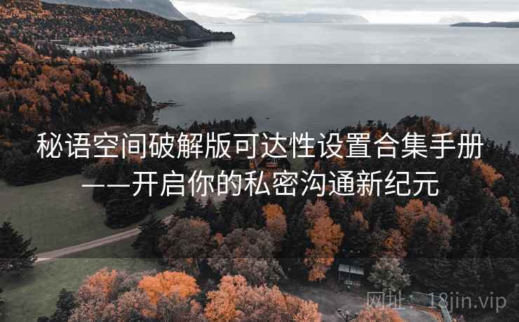 秘语空间破解版可达性设置合集手册——开启你的私密沟通新纪元